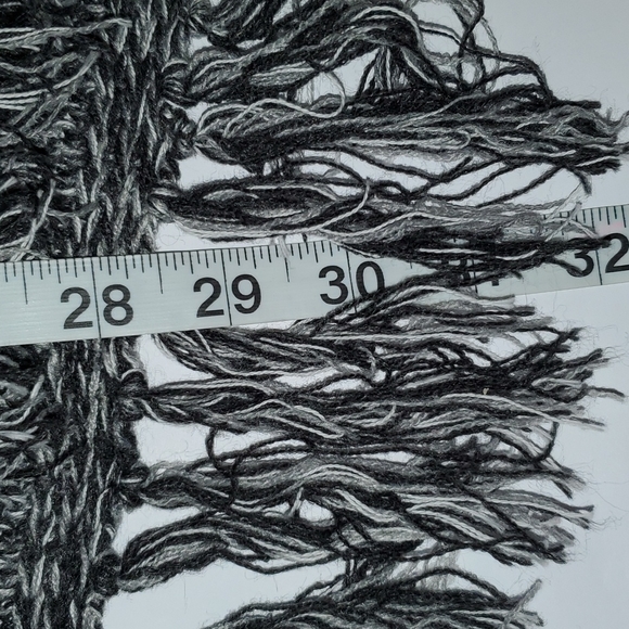 RD Style Oversized Pullover Knit Turtleneck Poncho with Sleeves Small Lagenlook - Picture 8 of 8